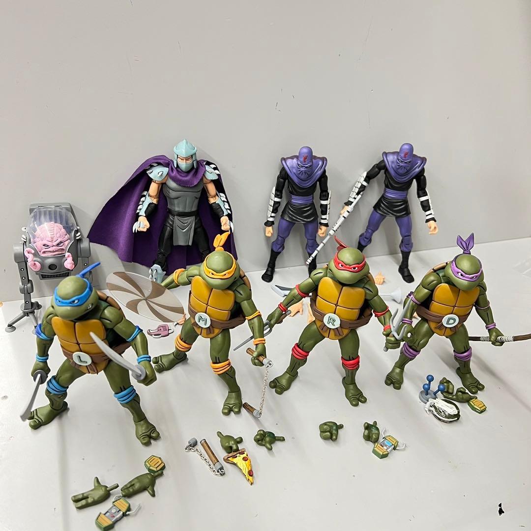 NECA ネカ タートルズ シュレッダー クランゲ フットソルジャー - メルカリ