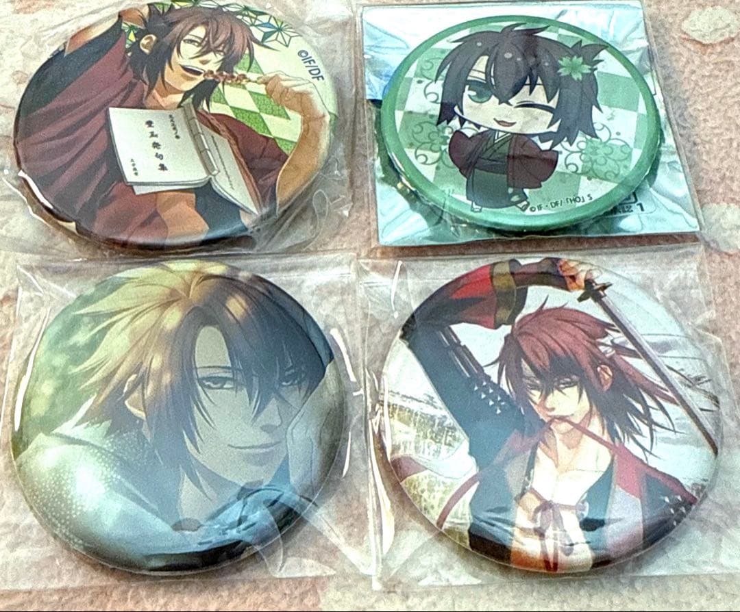 薄桜鬼 沖田 缶バッジ 4点セット - メルカリ