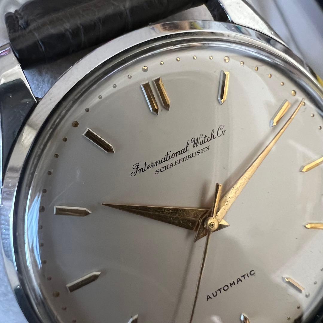 もずく【希少・美品】IWC オールドインター ラウンドCal.853