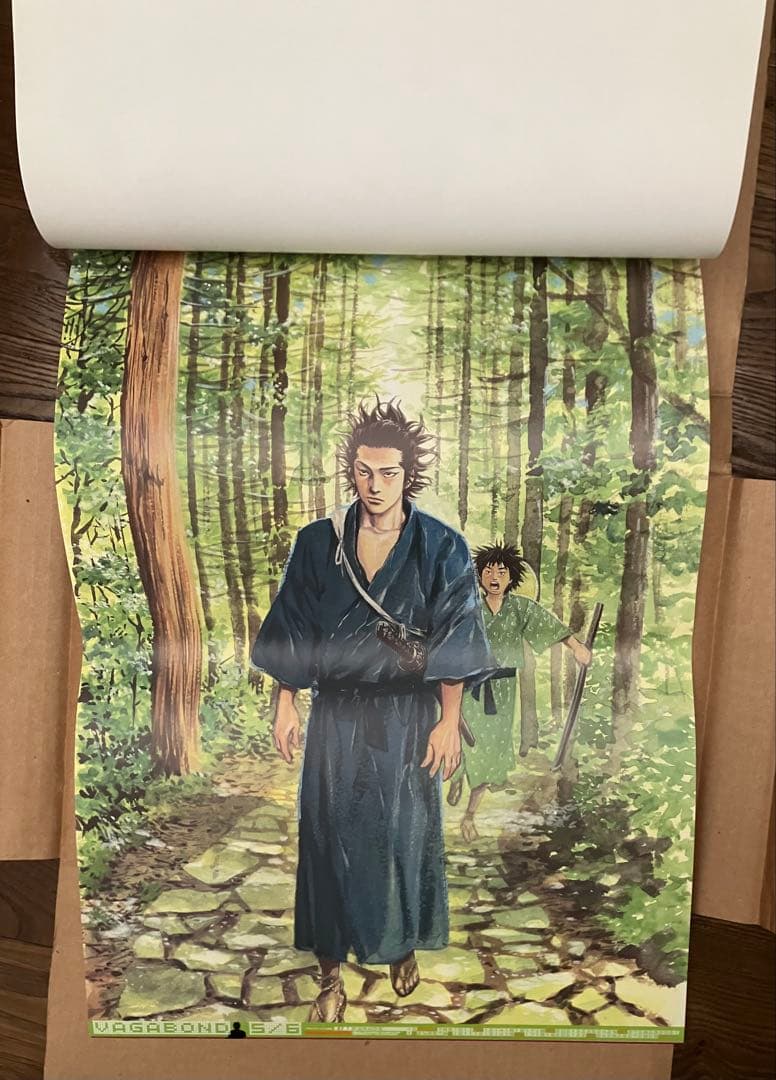 s*a様 バガボンド 2002年ポスターカレンダーと非売品ポスター2枚セット