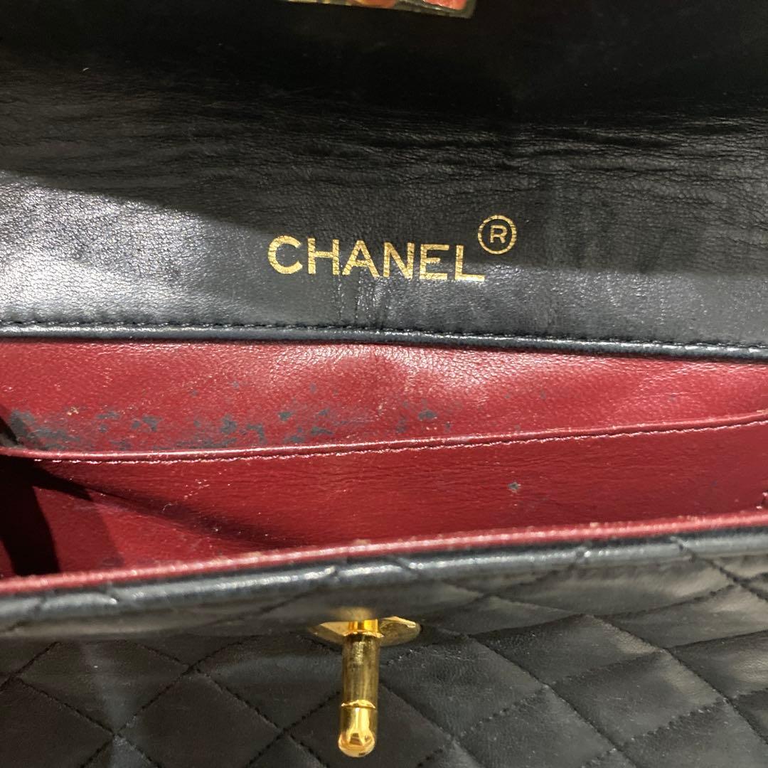 CHANEL シャネル ヴィンテージ チェーンバッグ ミニマトラッセ　ショルダー