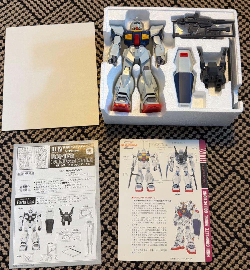 【未使用品3点】ハイコンプリートモデル Zガンダム　ガンダムMK-II 百式