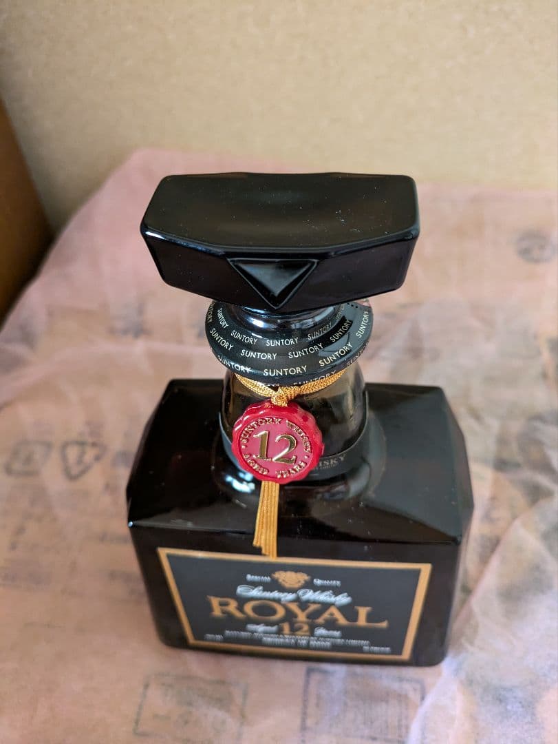 古酒 サントリーウイスキーローヤルSR、ローヤル12年ブラックラベル セット
