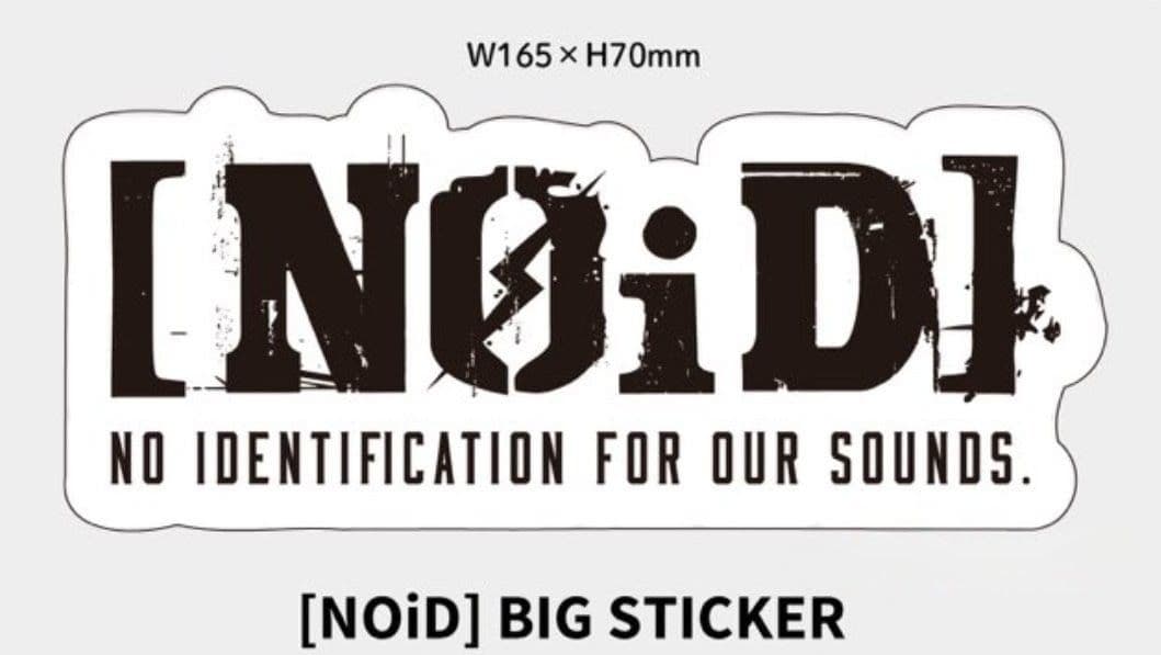 NOiD] コーチジャケット M &[NOiD] BIGステッカー1枚 新品 NOiD