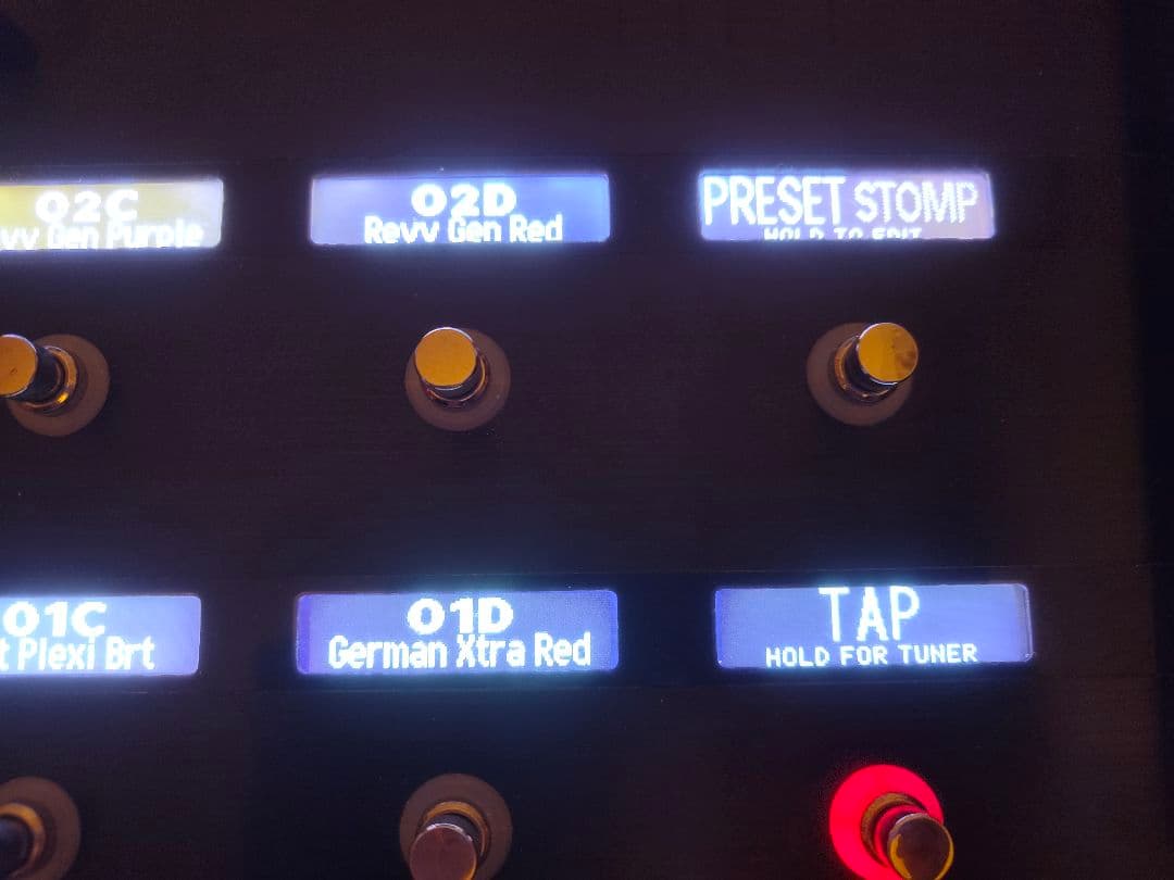 Line 6 Helix floor マルチエフェクター