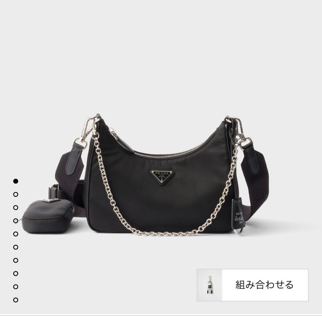 ゆみ　PRADA Re-Edition 2005 Re-Nylon バッグ
