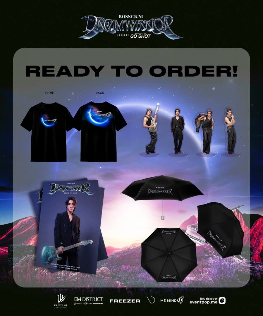 アイドル Boss DREAM WARRIOR EXCLUSIVE SET