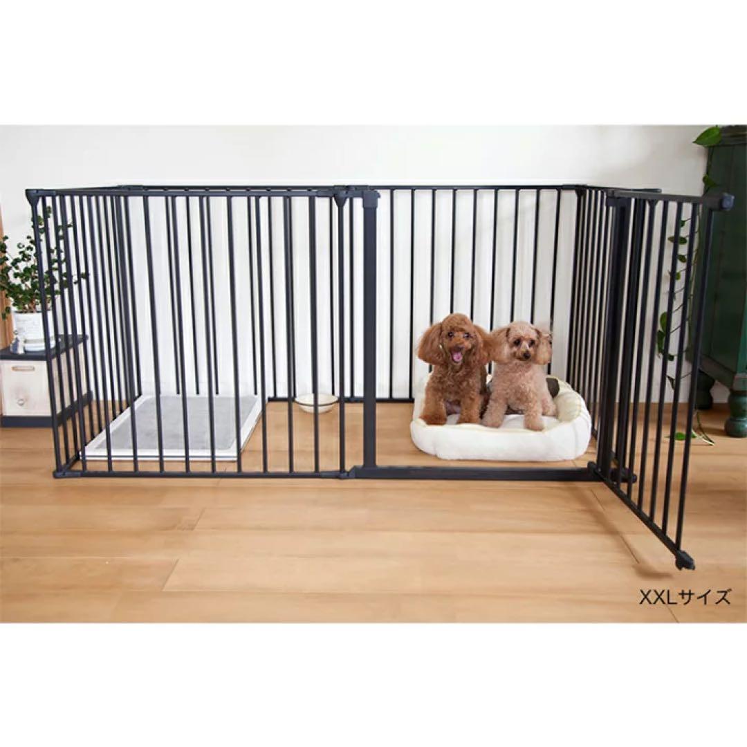 we original スカンジナビアンペットケージXL ブラック スチール製