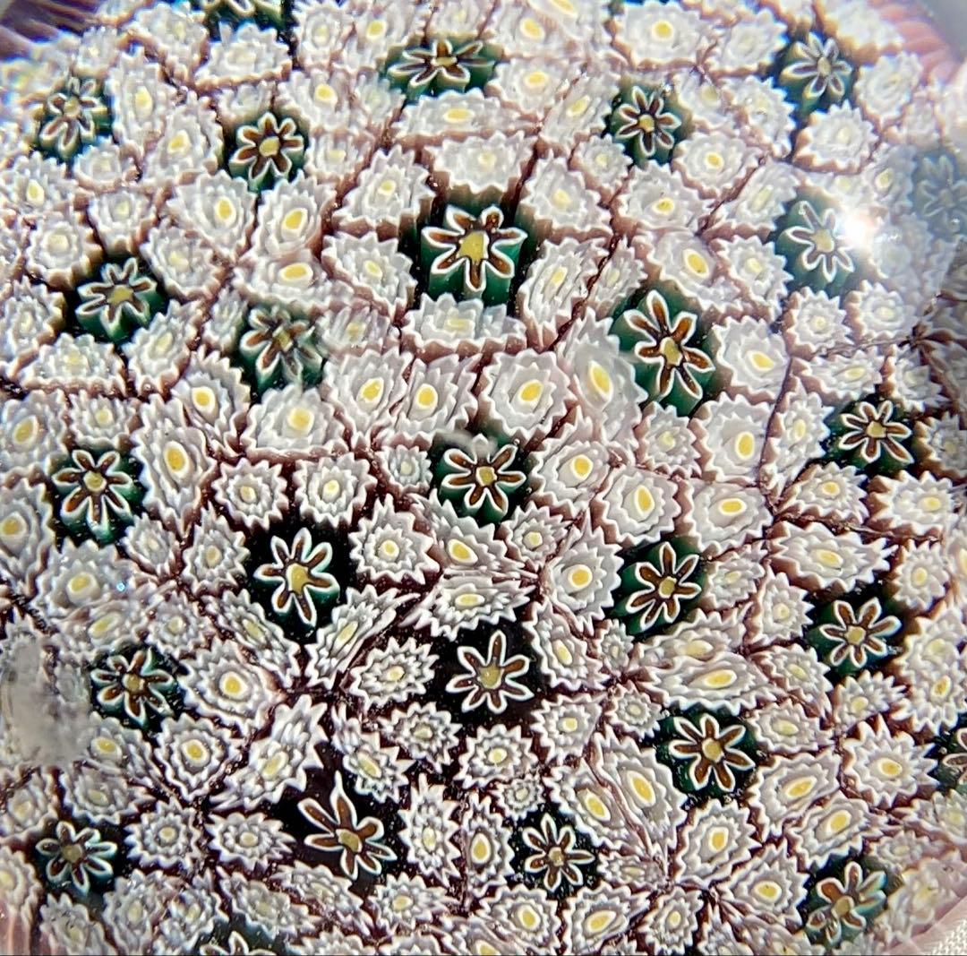 大玉❣️ ベネチアングラス ムラノ ガラスペーパーウェイト 文鎮