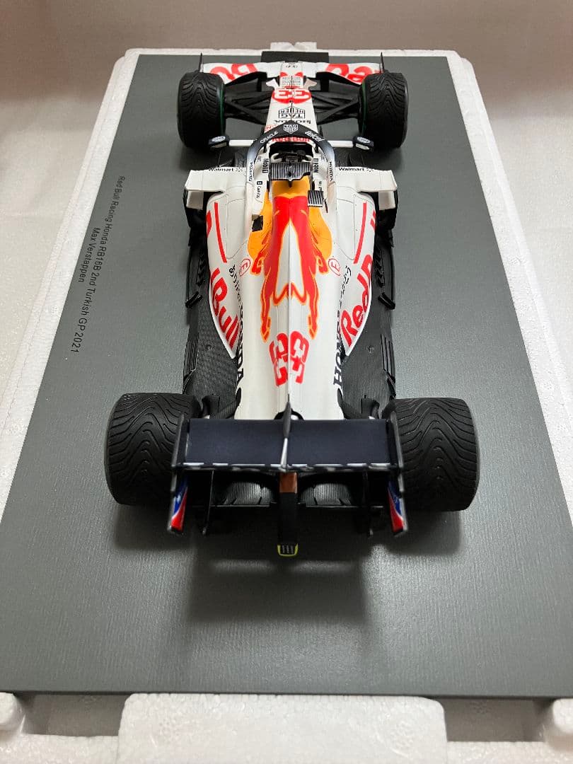 O⑭ 1/18 スパーク製 レッドブルRB16BトルコGP ありがとうカラー
