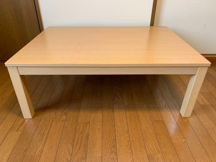 無印良品 こたつ ローテーブル 長方形
