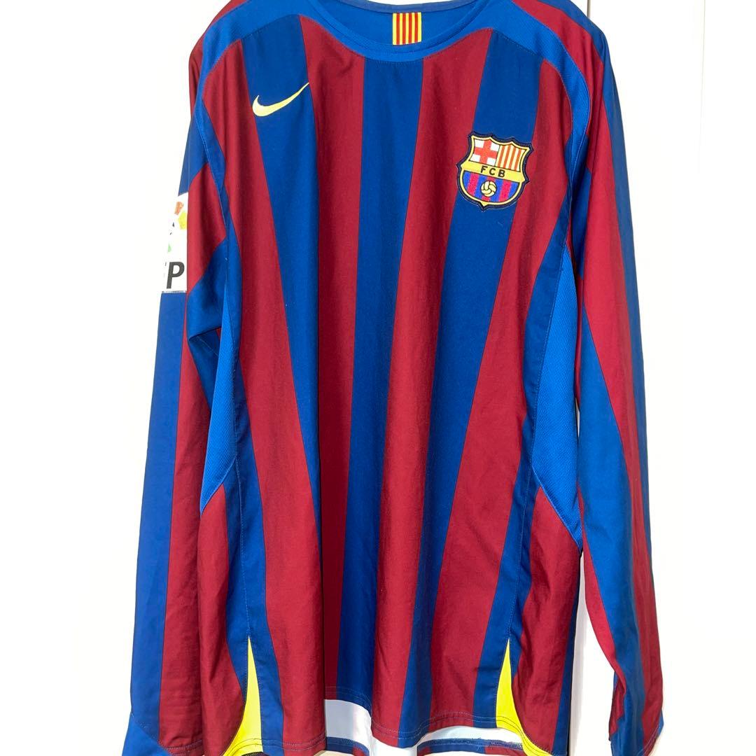 FCバルセロナ 05-06シーズン長袖ユニフォーム