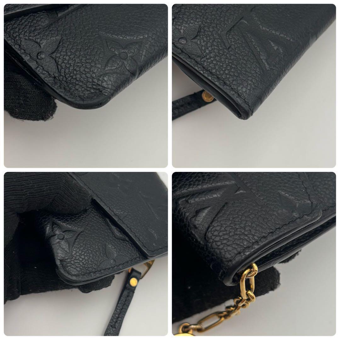 極美品✨ IC搭載　ルイヴィトン アンプラント ポシェットクレ ケース