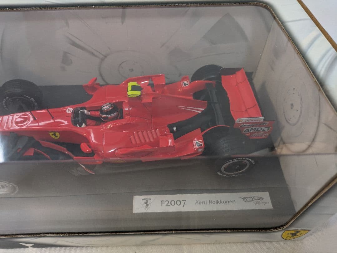 1/18 ホットウィール フェラーリ F2007 K.ライコネン マテル