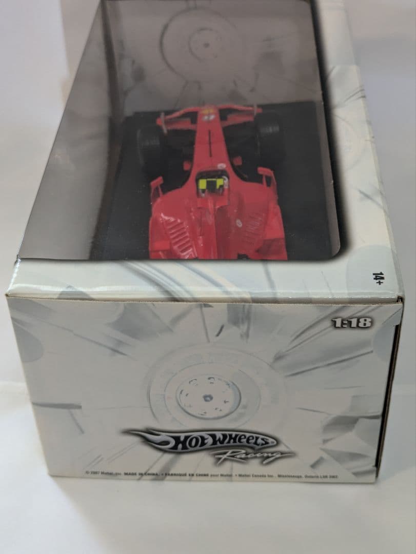 1/18 ホットウィール フェラーリ F2007 K.ライコネン マテル