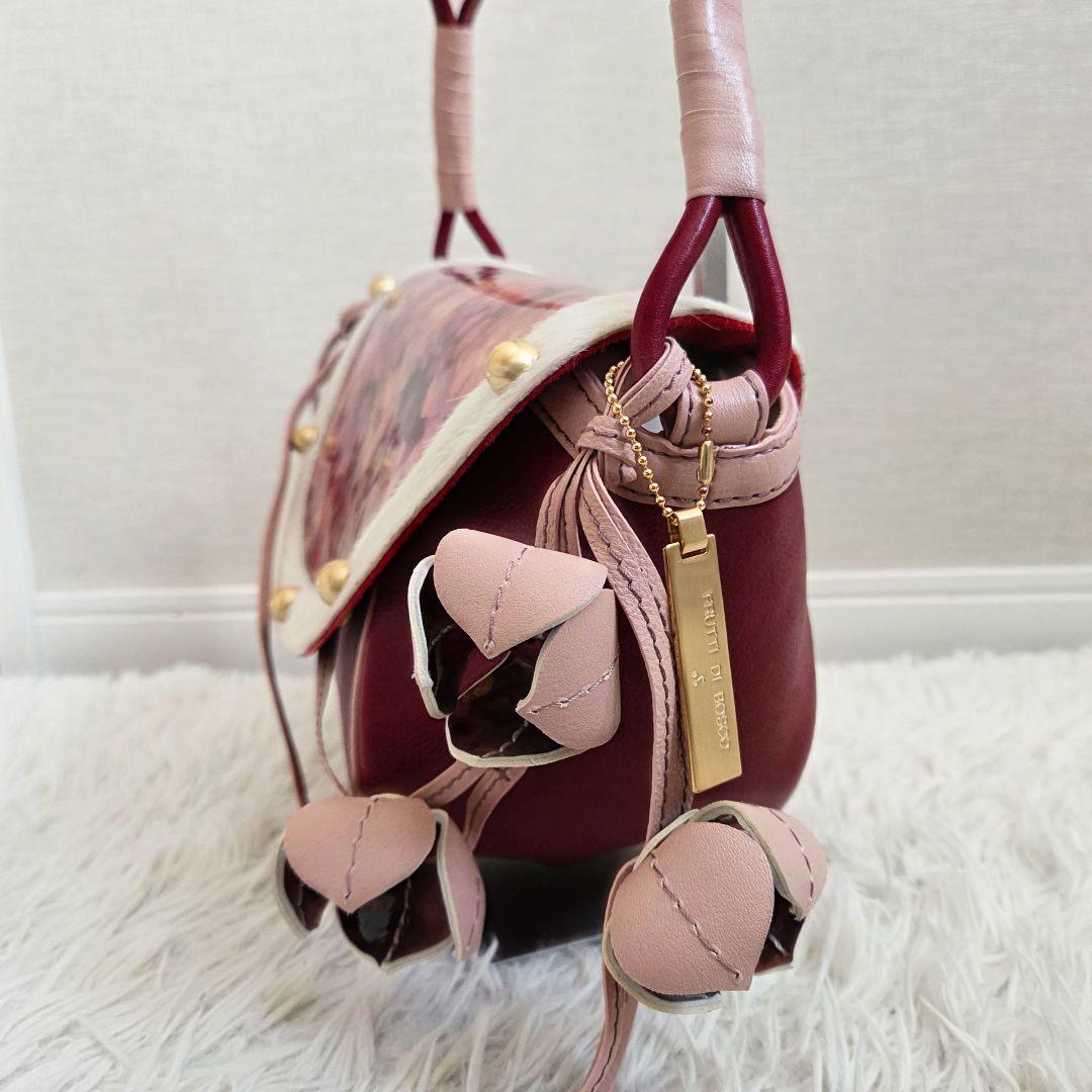 希少FRUTTIDIBOSCO　フルッティディボスコ　花　ショルダー アリス