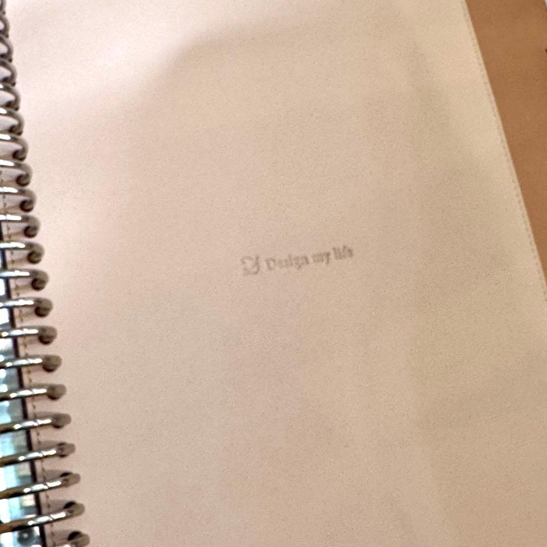 Design my life ブライドルレザー&ヌメ革ルーズリーフバインダーA4