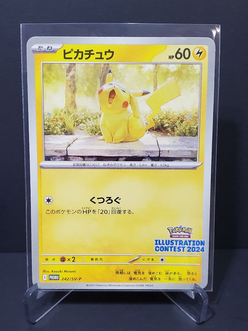 ピカチュウ：イラストレーションコンテスト 2024 PROMO SV-Pプロモ
