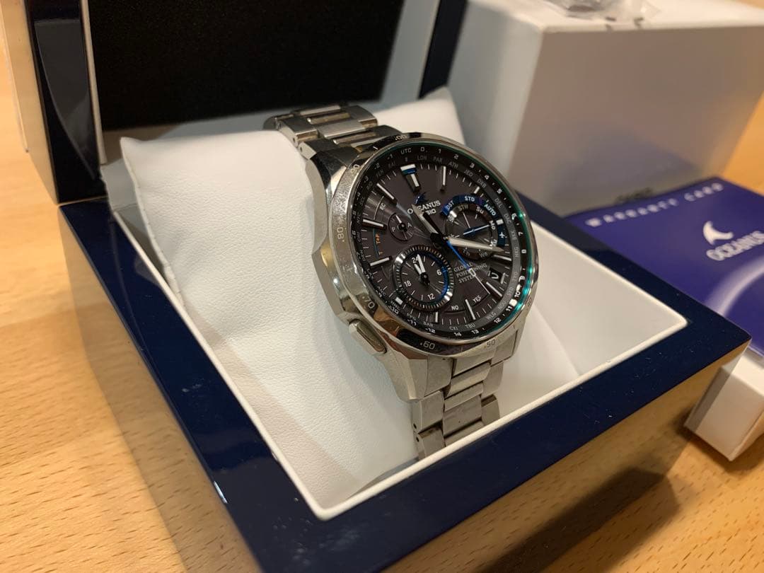 カシオ　オシアナス　世界限定500本モデル（OCW-G1000-1A2JF）