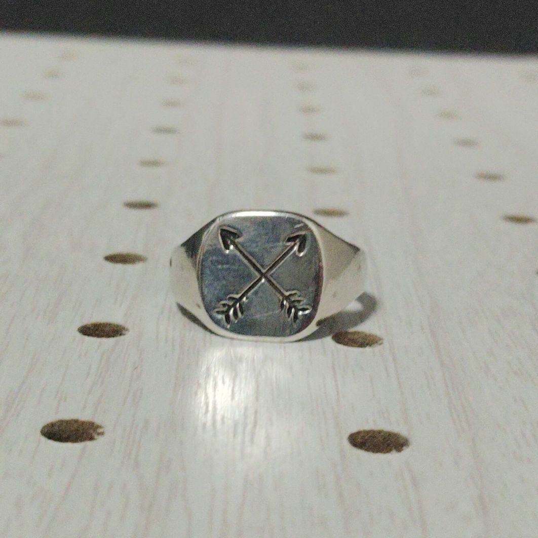 シグネットリング シルバー925 LHNJewelry USA ヴィンテージ