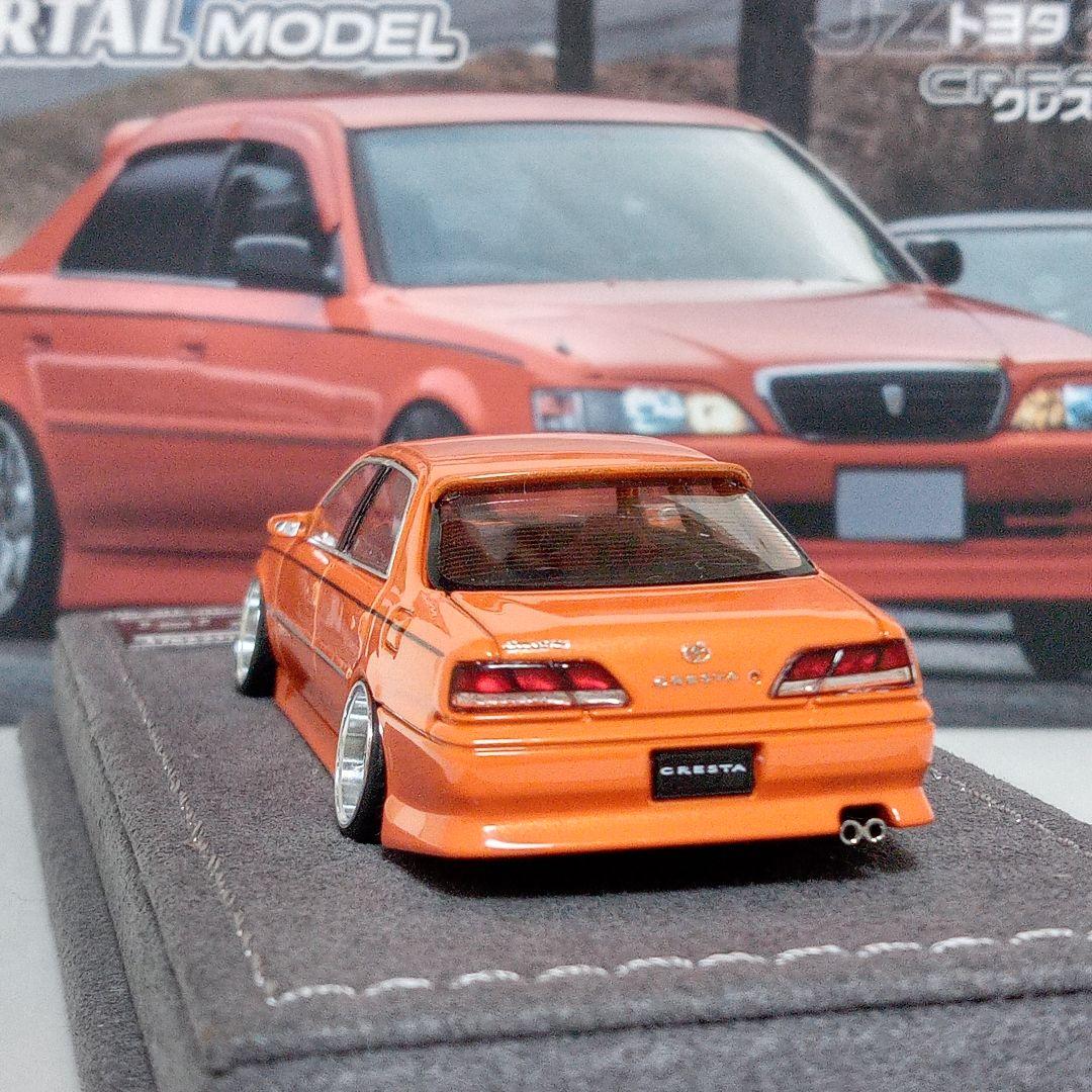 モータルモデル JZX100 クレスタ 改 オレンジ