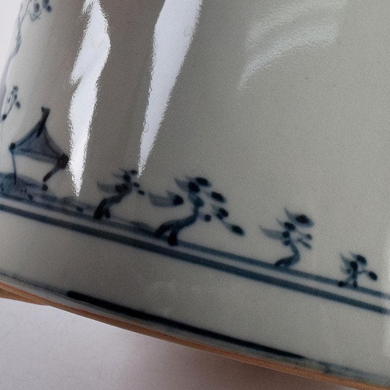 Palm Tree様専用 古伊万里写 染付 山水文 水注 共箱 V 7975C - メルカリ