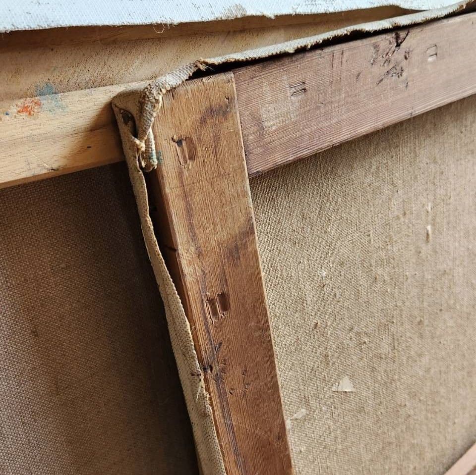 「夕日」 大きな絵画 油絵 F80号 風景画 瀬戸内海 迫力