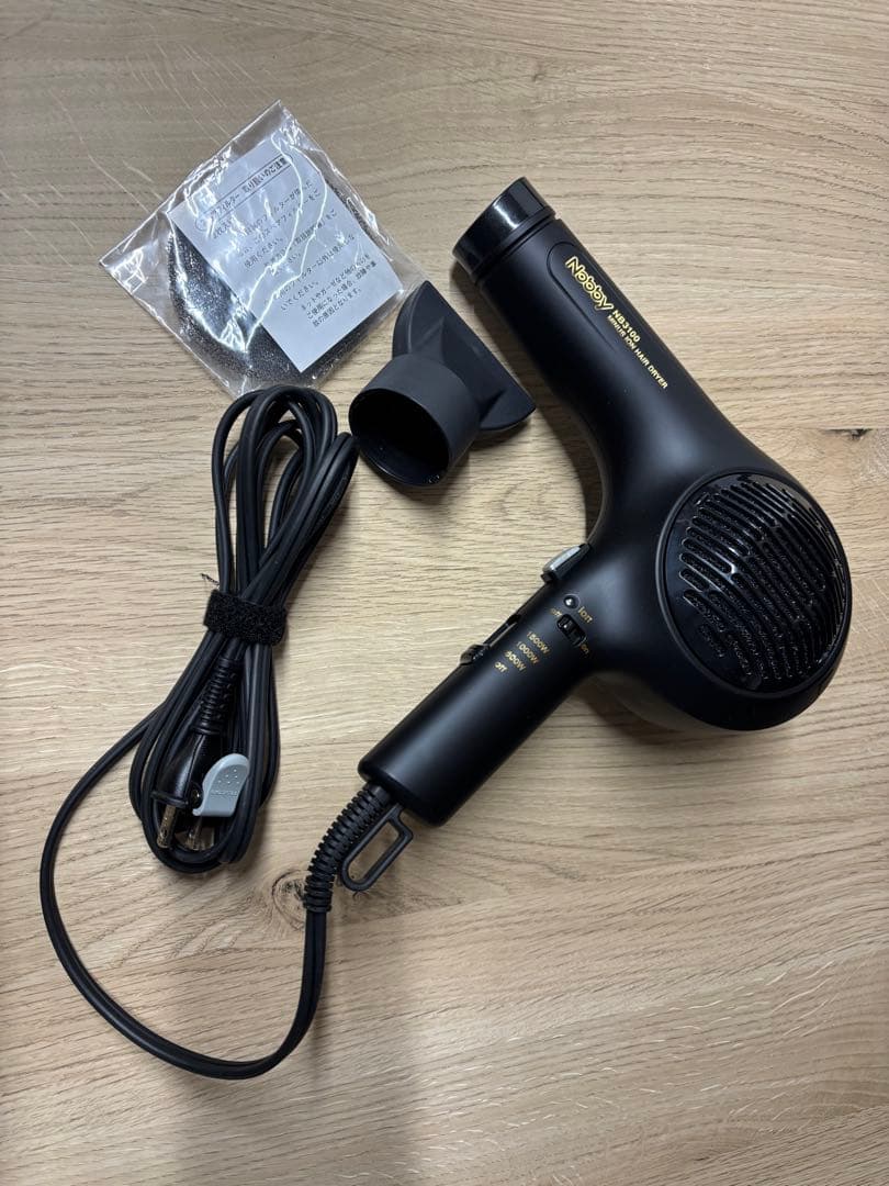 Nobby マイナスイオン ドライヤー NB3100 2025年製