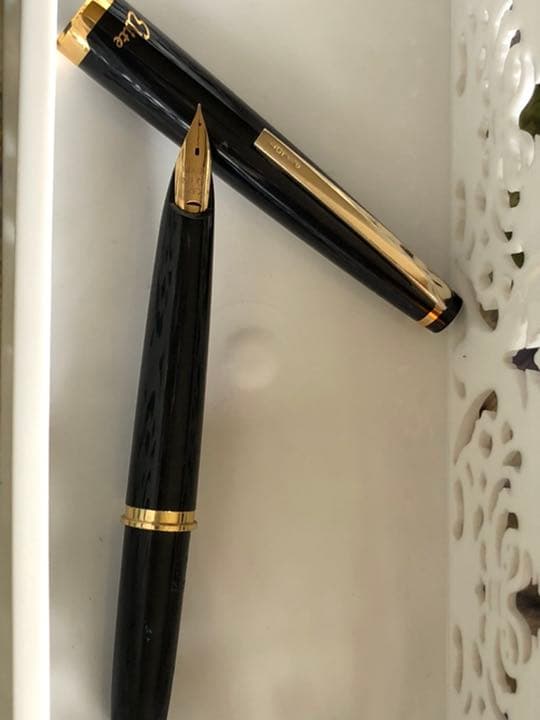 パイロット万年筆。エリート 廃盤 14K 585