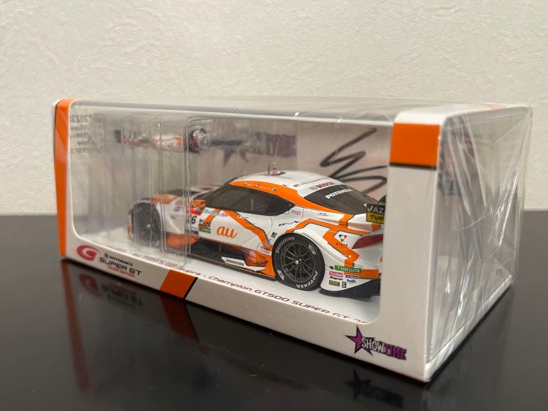 ミニカー spark SUPER GT 2023 au TOM'S GR Supra 36