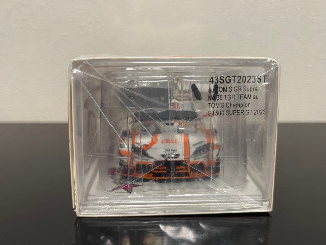 ミニカー spark SUPER GT 2023 au TOM'S GR Supra 36
