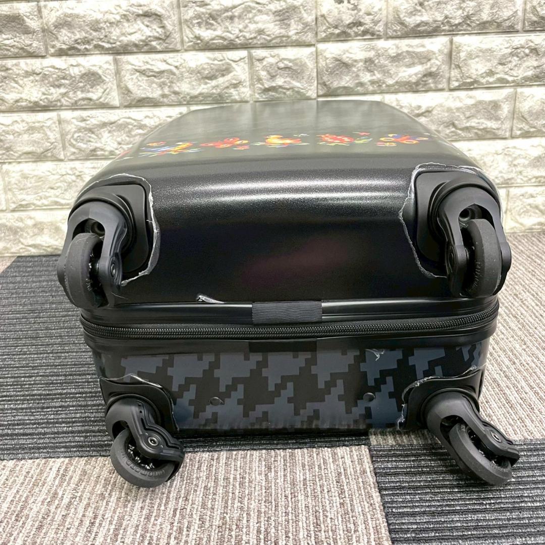 激レア FEILER フェイラー ハイジ ハードトロリー 四輪 キャリーケース