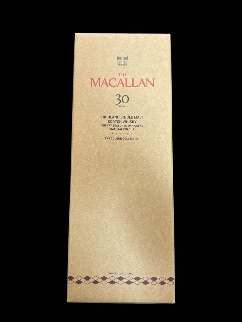 The Macallan 30年 ハイランドシングルモルトウイスキー空瓶 THE