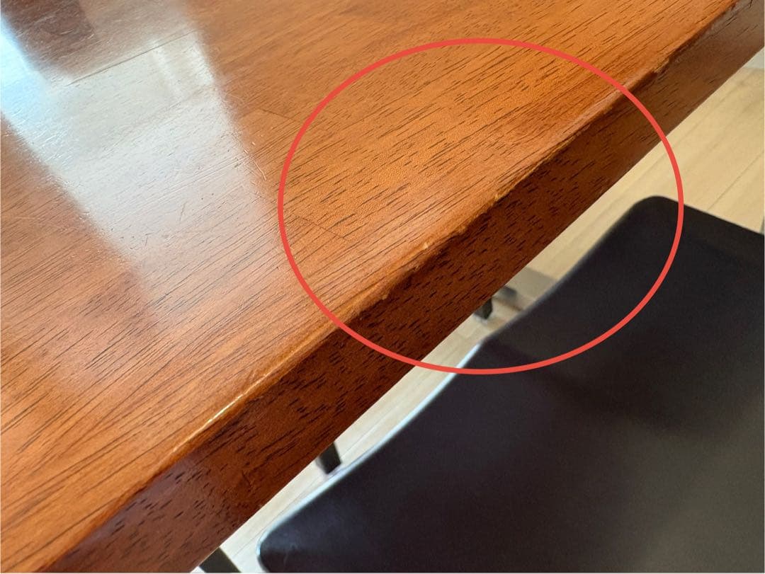 THE TABLE / ラバーウッド ブラウン × Stainless