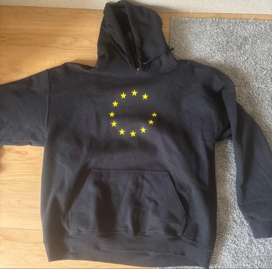 SOUVENIR EUロゴ 黒パーカー