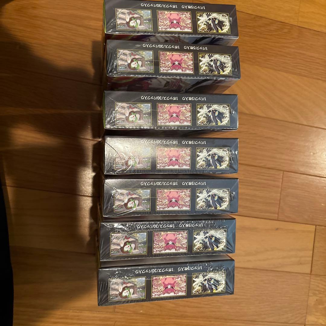 ポケモンカードゲーム MEGA ムニキスゼロ 7ボックス - メルカリ