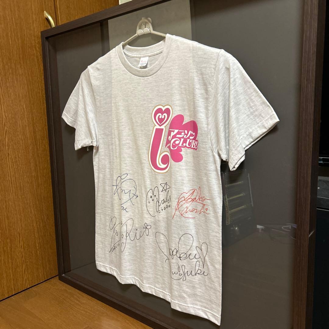 声優 声優直筆サインTシャツ 大橋彩香 新田恵海 高野麻里佳 高橋李依 長久