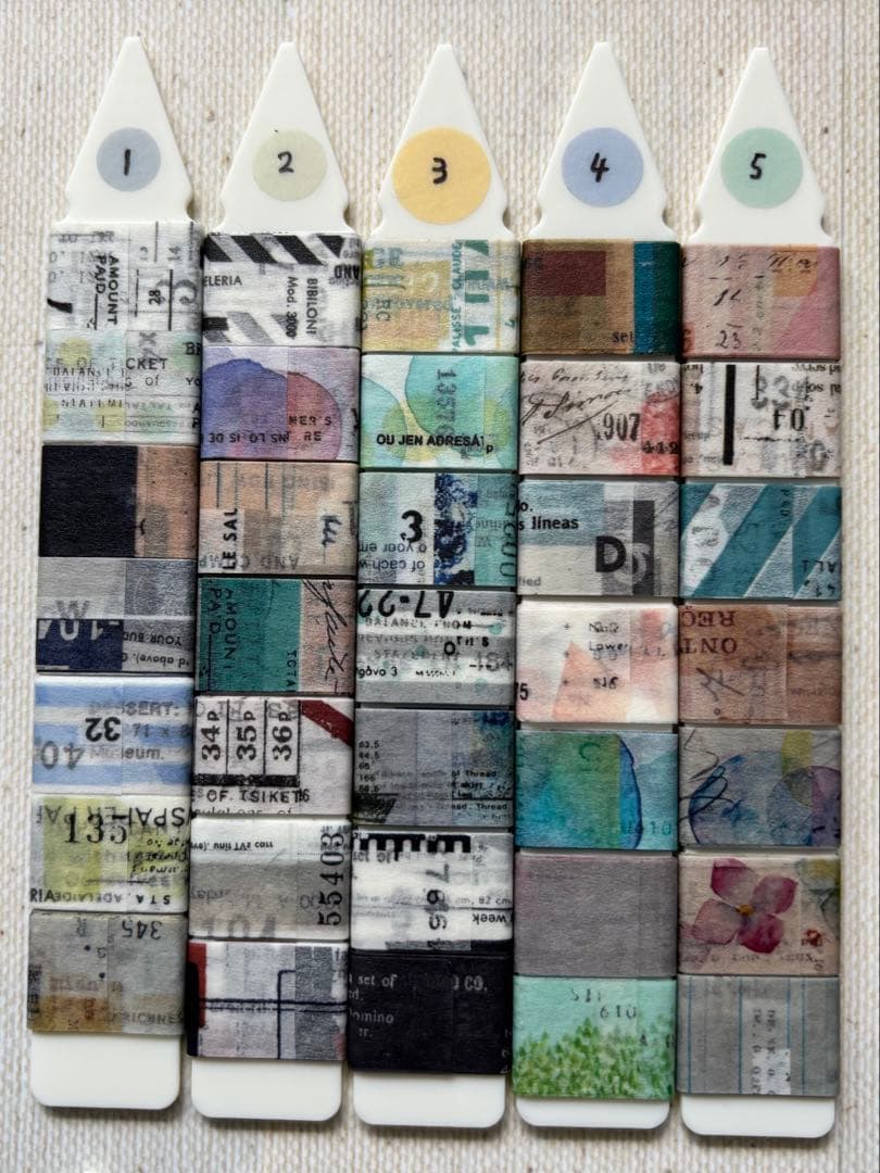 ヨハク　マステ281種各約50cm クリアマステ27種各6片　お裾分け切り売り