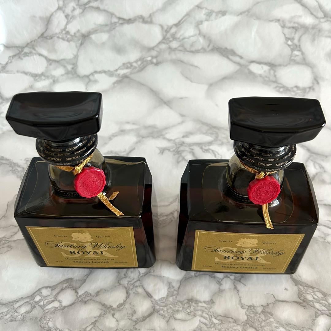 サントリー ウイスキー ローヤル SR 720ml 2本セット 古酒 未開栓品