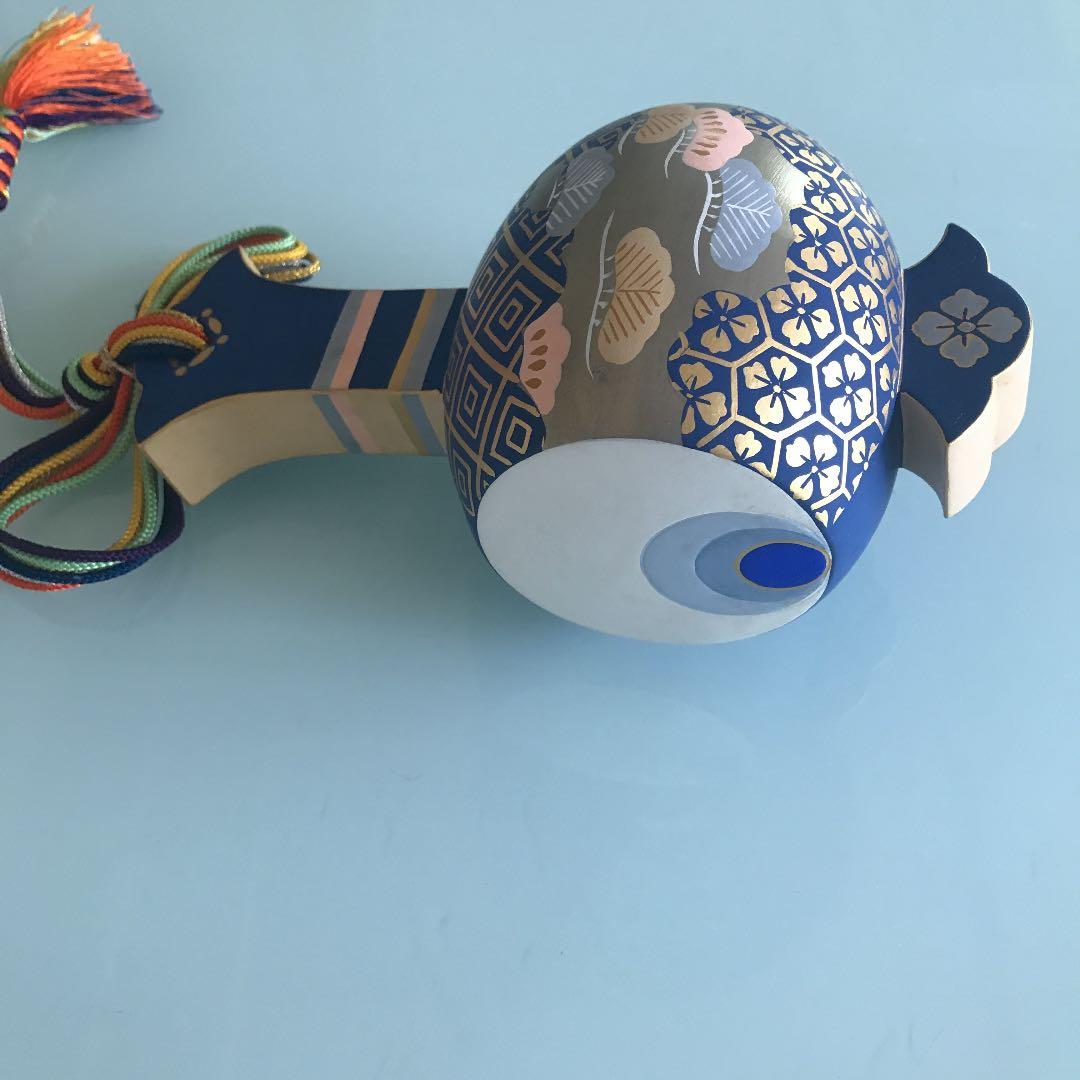 東哉製 新色 宝之槌 打出小槌 置物 京焼