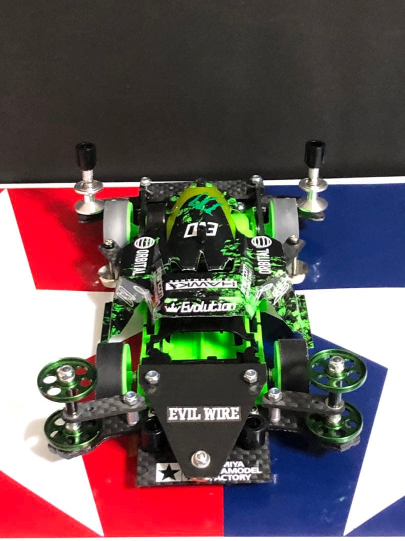 ミニ四駆　完成品　FMAカスタムマシン　サンダーショットjr