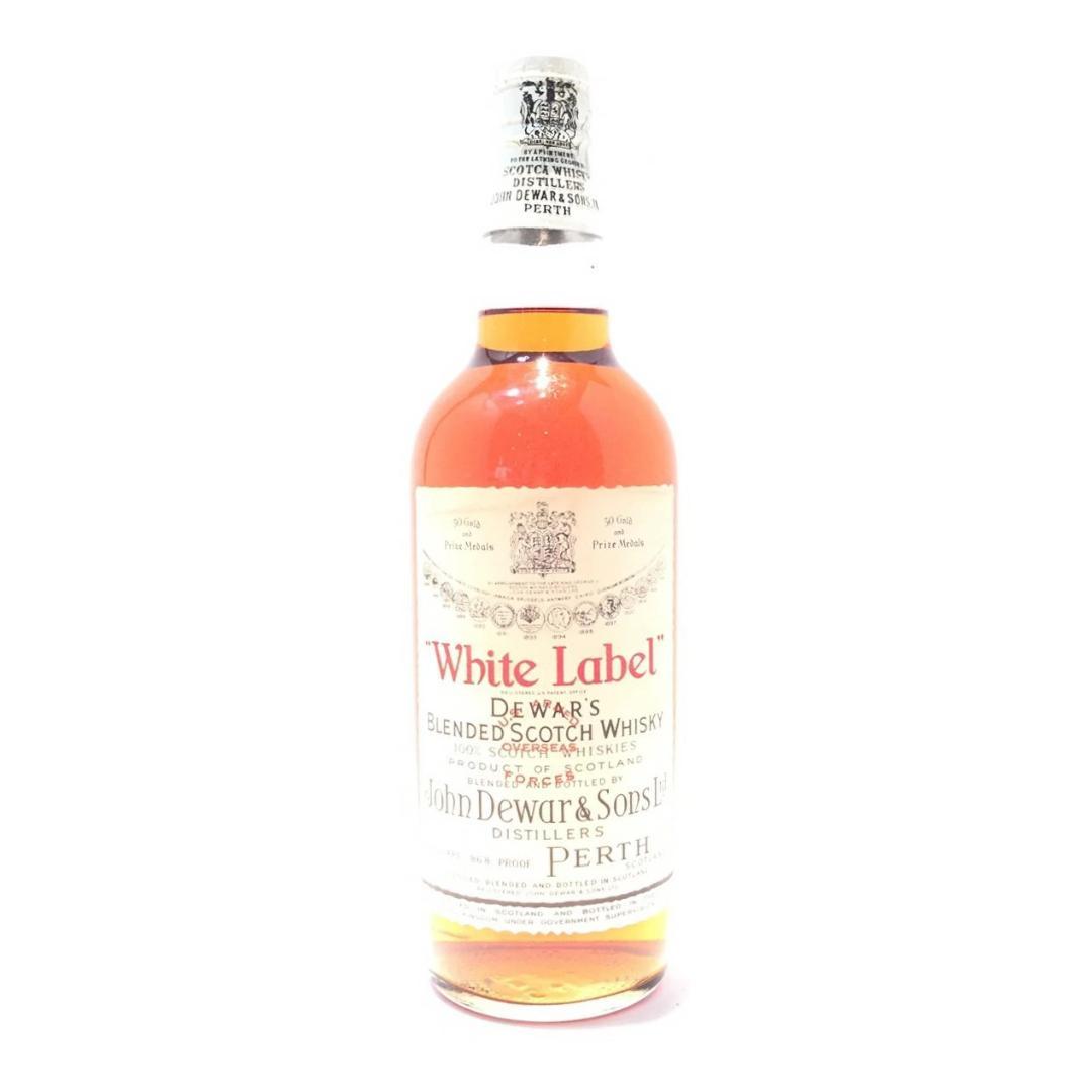 オールドボトル デュワーズ ホワイトラベル TINキャップ オールドボトル デュワーズ ホワイトラベル TINキャップ