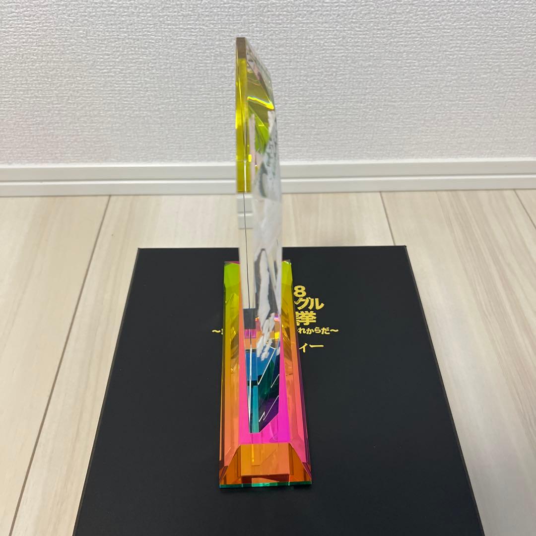 渡辺麻友　AKB48 　選抜総選挙　トロフィー　生写真　まゆゆ