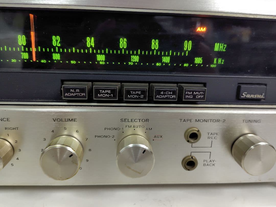 Sansui Six サンスイ ステレオレシーバー ビンテージ オーディオ
