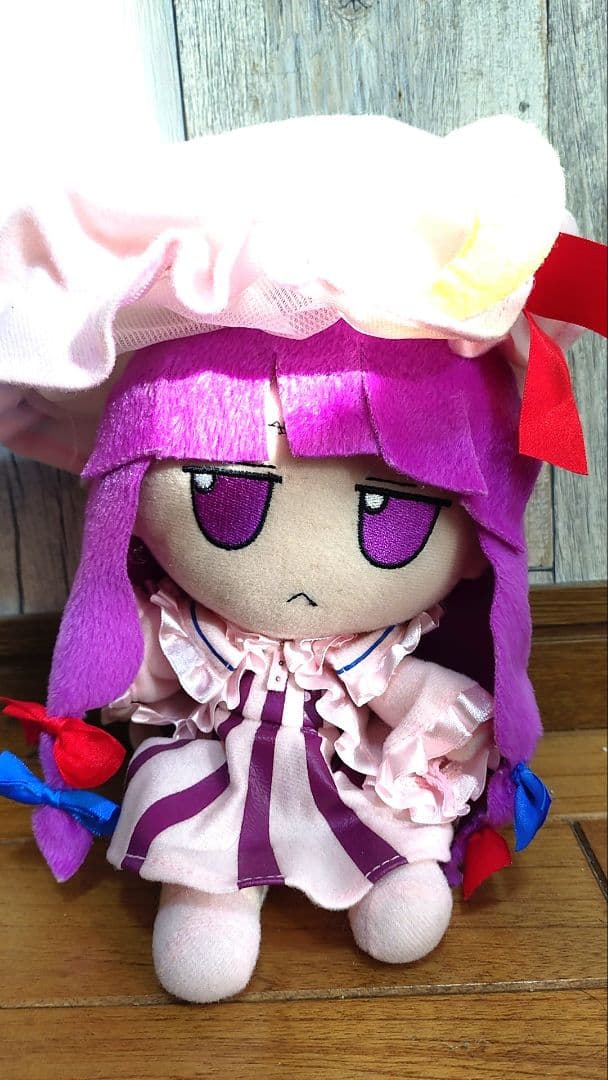 初販レア 東方ぬいぐるみシリーズ5 【パチュリー・ノーレッジ】 ふもふもぱちぇ。