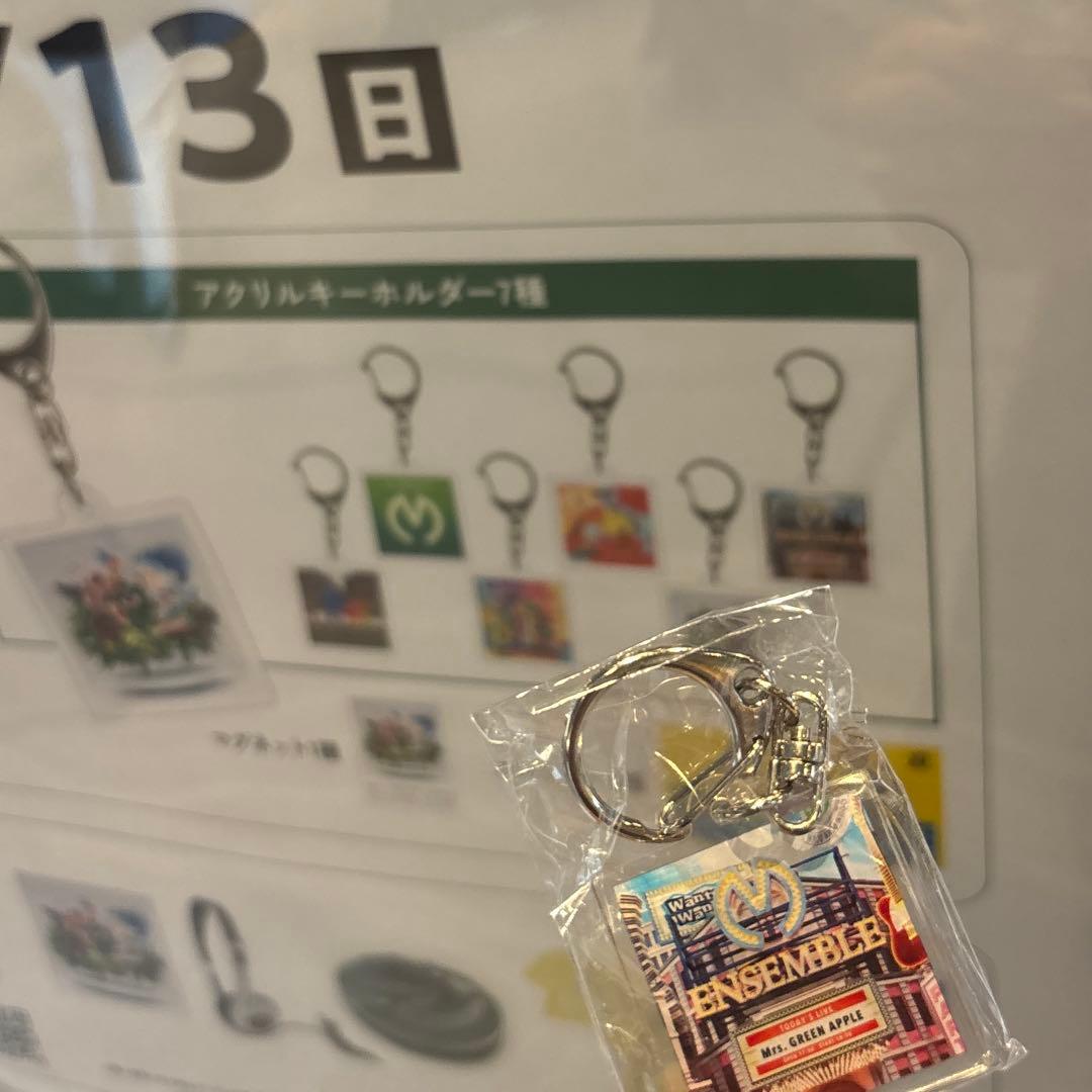 Mrs. GREEN APPLE カプセルガチャ ららぽーと キーホルダー 限定