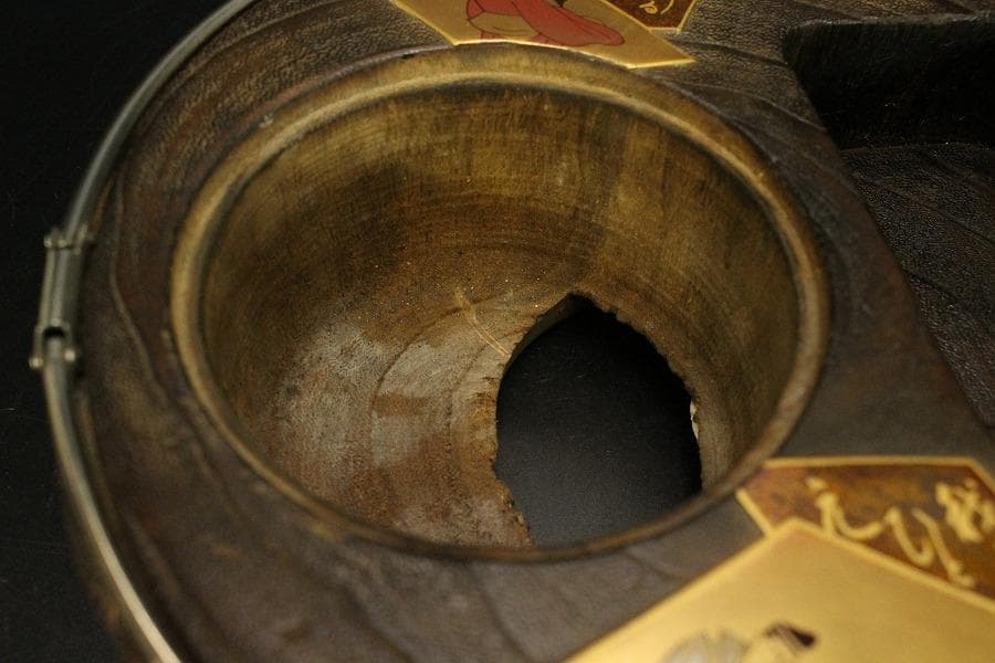 百人一首 蒔絵 煙草盆(ZE467)