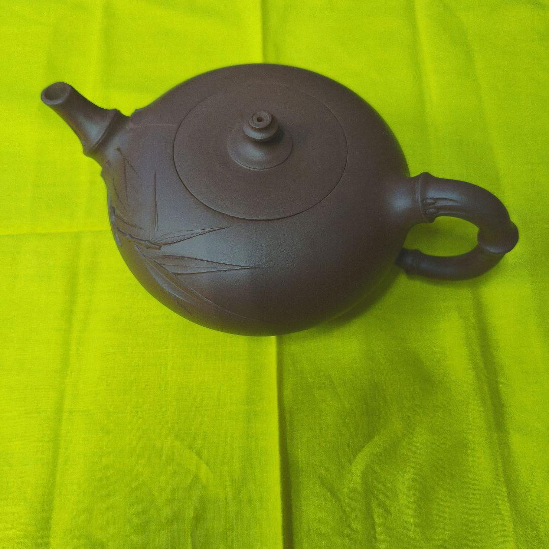 宜興紫砂壺】国家工芸師儲韋芳製 中国紫泥茶壺 Yixing Teapot