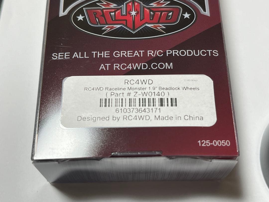 【RC4WD製★Raceline Monster 1.9 ビードロックホイール】