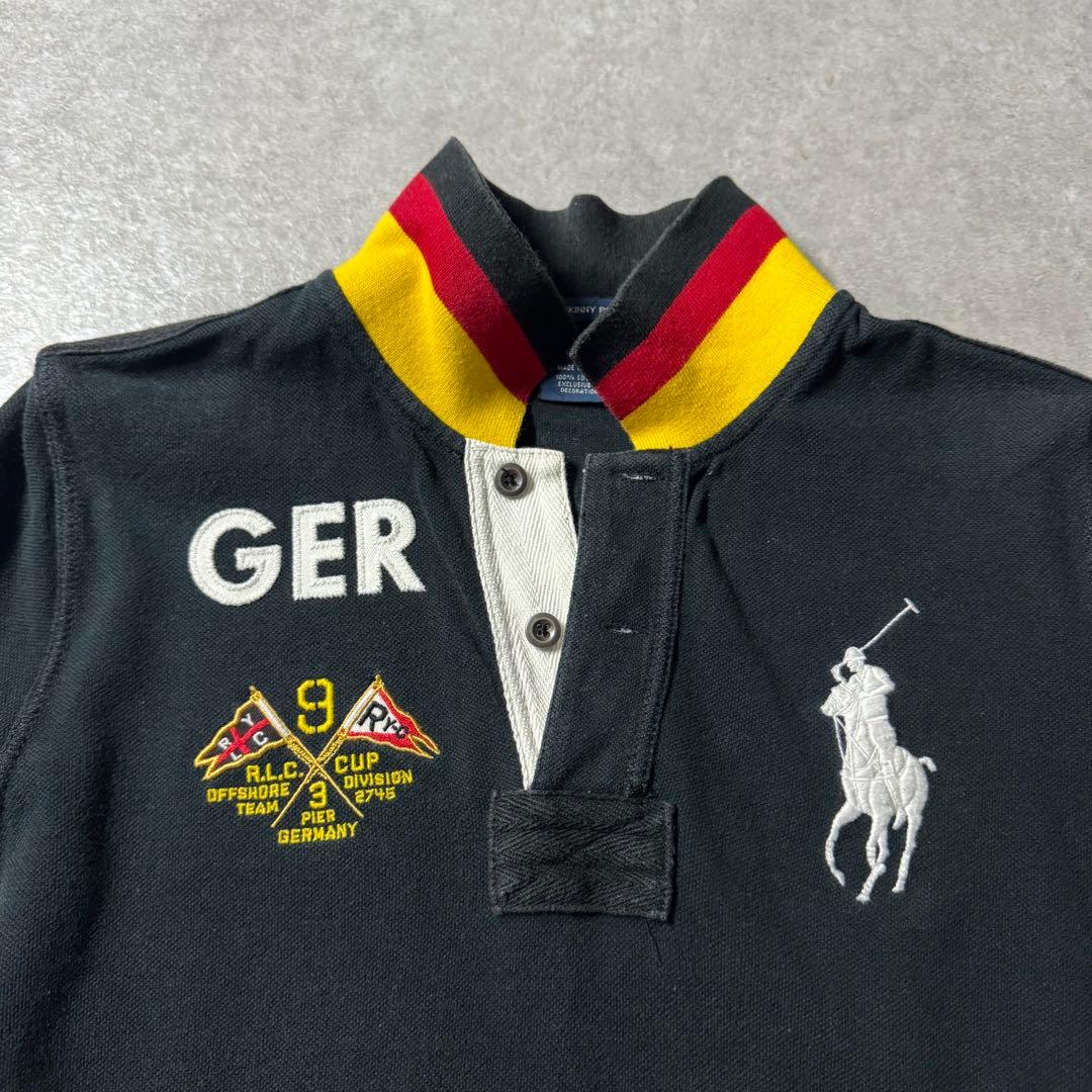 ラルフローレン ビッグポニー ドイツ ポロシャツ y2k 平成女児 平成ギャル